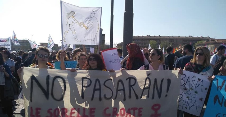 Kongres "obiteljaša" u Veroni, na kontraprosvjedu i hrvatske aktivistkinje